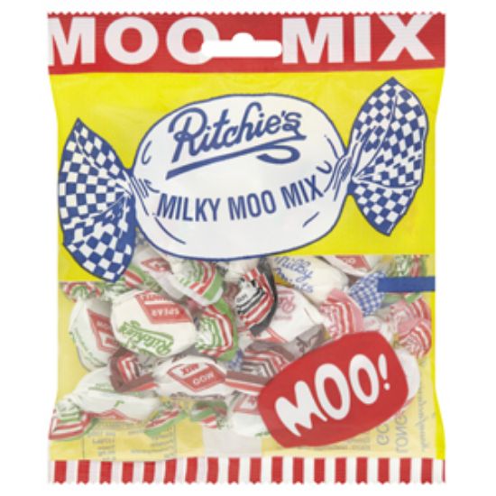 Picture of Bags Milky MOO MIX 115g Ritchies x12